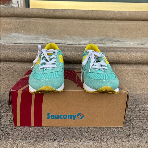 Saucony 'Shadow' Sneakers Green Women Size 8.5 - Picture 8 of 8